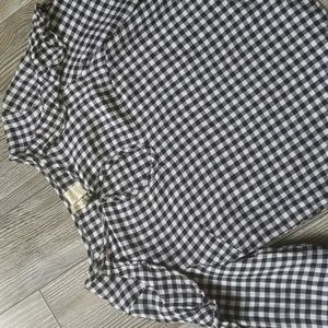 BOGO!! Japna Gingham Top 3/4 Sleeves Size Small